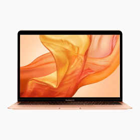 MacBook Air 13 pouces 1.6GHZ i5 256Go 16Go RAM Refurbished Or (2019)      