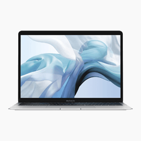 MacBook Air 13 pouces 1.6GHZ i5 256Go 16Go RAM Reconditionné Argent (Fin 2018)     