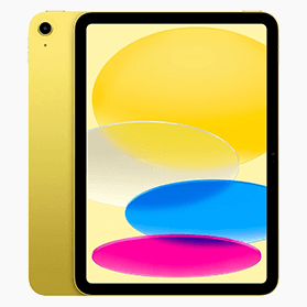 Remis à neuf iPad 2022 64GO Jaune Wifi + 5G (10.9-inch)           
