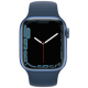Remis à neuf Apple Watch Series 7 45mm aluminium bleu 4G avec bracelet sport bleu 