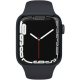 Remis à neuf Apple Watch Series 7 41mm aluminium noir 4G avec bracelet sport noir    