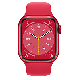 Remis à neuf Apple Watch Series 8 41mm aluminium rouge 4g avec bracelet sport rouge     
