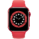 Remis à neuf Apple Watch Series 6 40 mm aluminium rouge wifi avec bracelet sport rouge