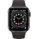 Remis à neuf Apple Watch Series 6 40 mm aluminium noir wifi avec bracelet sport noir