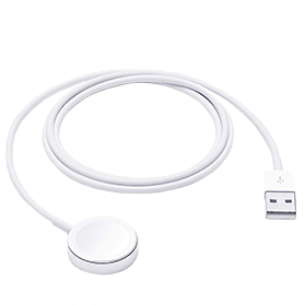 Câble magnétique rapide entre le chargeur de l'Apple Watch et le câble USB