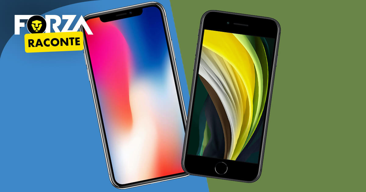 Les différences : iPhone X vs iPhone SE 2020